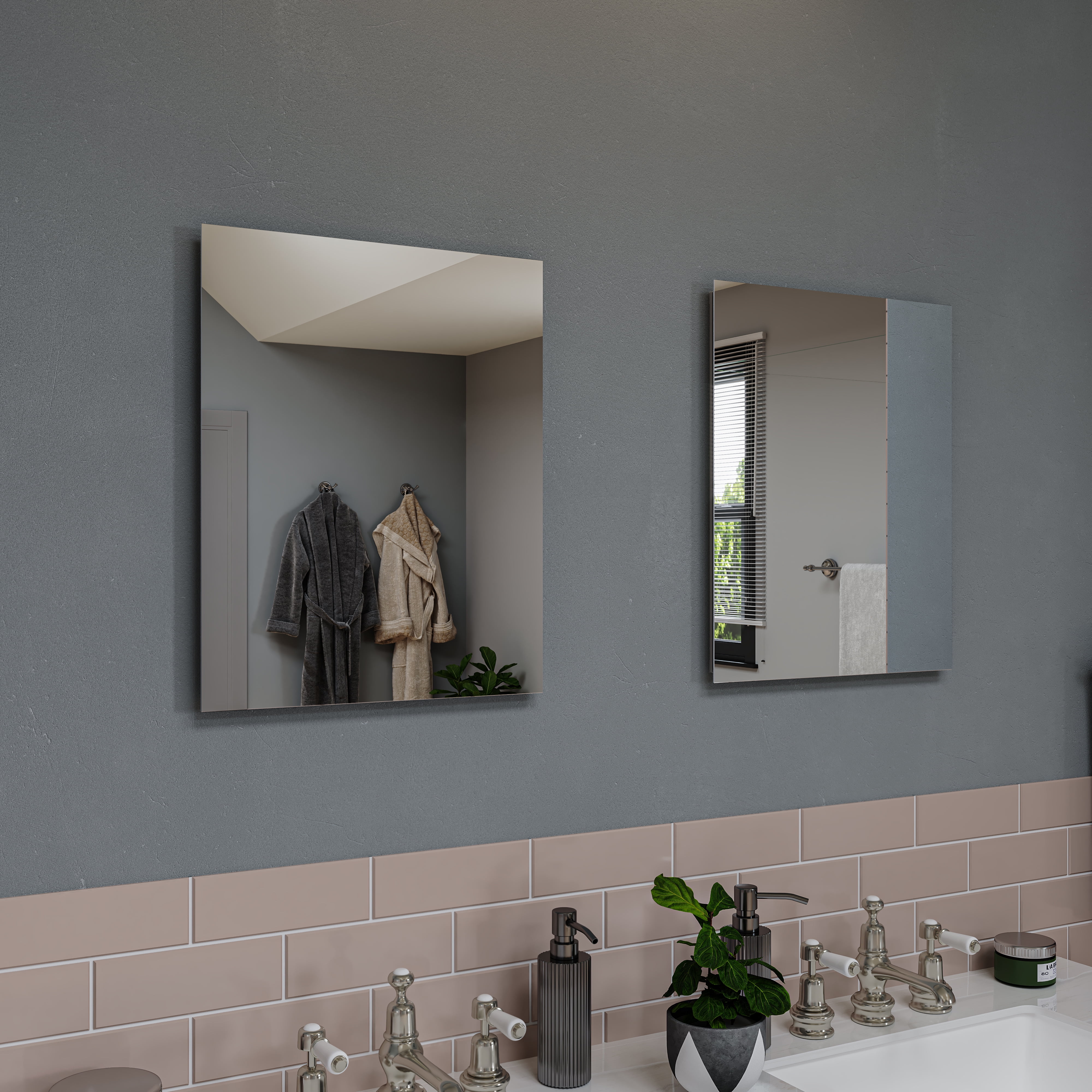 Croydex Hayward Single Door Aluminium Medicine Cabinet with Mirror, Silver (16X20in)