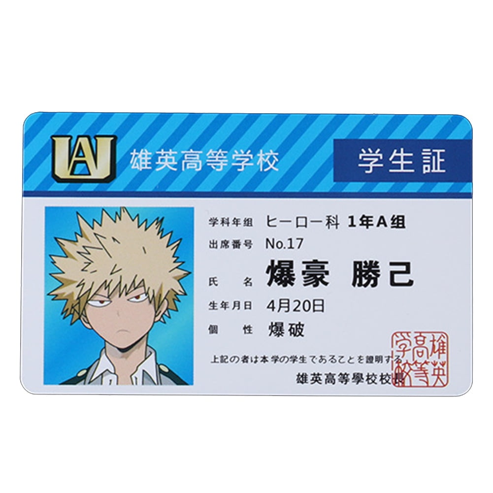 Anime Id Card