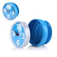 thumbnail image 4 of Fyydes Bath Clock, Shower Clock,Waterproof Suction Wall Window Mirror Bath Shower Clock Bathroom Accessories, 4 of 8