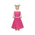 thumbnail image 4 of Girls Dress Red Polka Dot Swing Retro Vintage 50s Belt Casual Party 10 Years, 4 of 7