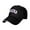 Black, variant on Western Carolina University Casual Sandwich Baseball Cap Adjustable For Men For Women