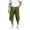 Dark Green, variant on QSXADF Men's Capris Elastic Waist Drawstring Shorts Summer Sweat Shorts Over Knee Length Solid Drawstring Pocket Breathable Capris Men's Casual Trousers