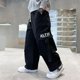 thumbnail image 2 of Pantalones de pierna recta para niños, elegantes, casuales, otoño/invierno 2023, primavera/verano, pantalones cargo, crecimiento cómodo para niños, 2 of 5