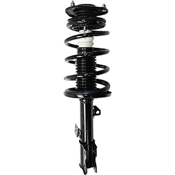 Shock Absorber and Strut Assembly Compatible with 2003-2008 Toyota Corolla Front, Driver Side Black