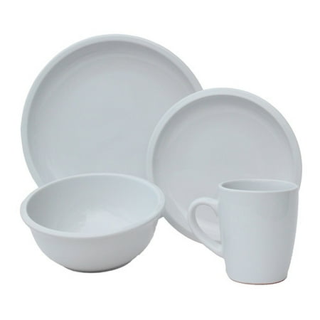 Melange Contempo Cantina 2 Tone Stoneware 32 Piece Dinnerware Set Service For 8 Walmart Com Walmart Com