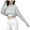 Grey, variant on Women's Cooling Shawl Sun Cape Cloak UV Protection Cooler Shrug Neck Sun Protection Arm Sleeves with Finger Hole (Blue, One Size)