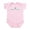 Petal Pink, variant on CafePress - I Love My Dentist. He's My D Infant Bodysuit - Baby Light Bodysuit, Size Newborn - 24 Months