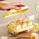thumbnail image 1 of YiJuHui Silicone Ice Cube Trays with Lids, Press and Release Ice Molds, Leak-Proof Stackable Ice Cube Maker for Freezer, Flexible Reusable Ice Cube Tray for Cocktails, Iced Coffee, Summer Drinks, 1 of 6