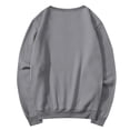 thumbnail image 7 of Women's Casual Crew Neck Sweatshirt Loose Soft Long Sleeve Pullover Tops Dark Gray 2XL, 7 of 7