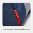 thumbnail image 3 of Versatile Student Backpack for Men Women Color Block Lightweight Large Capacity Backpacks Casual Travel Backpack Purse for Laptop, 3 of 5