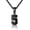 Black 5, variant on Men's Athlete Number Necklace, stainless steel chain, 00-99 number pendant, personalized sports jewelry, suitable for sports such as basketball, baseball, and rugby.