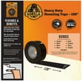 Gorilla XL Black Heavy Duty Mounting Tape Material Acrylic Adhesive, 10