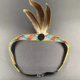 thumbnail image 2 of Diadema india con cola de pollo, tocado exótico africano, ropa para fiestas, festivales y actuaciones escénicas, 2 of 4