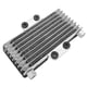 thumbnail image 2 of Upgrade 125ml Motorcycle Engine Oil Cooler Cooling Radiator for 125CC-250CC Aluminum Silver, 2 of 3