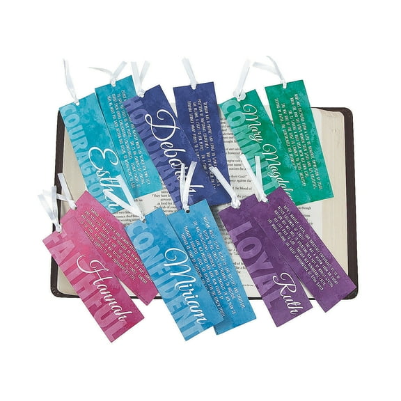Fearless Women Of The Bible Bookmarks - Stationery - 48 Pieces