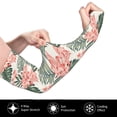 thumbnail image 2 of Kdxio Lilies Flowers Print UV Sun Protection Arm Sleeves - Tattoo Cover Up - Basketball Arm Sleeve UPF 50 Cooling for Men Women, 2 of 7