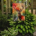 thumbnail image 2 of Deer Stag Garden Flag 11.25 in x 15.5 in, 2 of 5