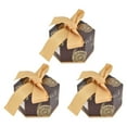 thumbnail image 2 of Caja innovadora 50 piezas Caja de dulces hexagonal respetuosa con el medio ambiente Linda para compromiso para cumpleaños para Navidad, 2 of 8
