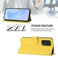 thumbnail image 5 of Wallet Case Compatible for Samsung Galaxy A33 5G, PU Leather Magnetic Closure Protective Flip Folio Case with 3 Card Holder and Wrist Strap Cover Women Men,Yellow,For Galaxy A33 5G, 5 of 7