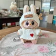 thumbnail image 4 of Ropa de muñeca Labubu de 17cm, accesorios para traje para Corea Kpop Exo Labubu Idol V1 V2, falda, suéter, zapatos, ropa, regalo, 4 of 4