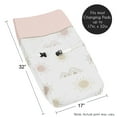 thumbnail image 5 of Sweet Jojo Designs Desert Sun Pink Mauve and Taupe Changing Pad Cover, 5 of 6