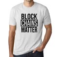 thumbnail image 1 of T-Shirt Graphique pour Hommes Blockchains Matter Cryptocurrency Éco-Responsable Édition Limitée Tee-Shirt Manches Courtes Vintage Cadeau d'Anniversaire Original, 1 of 7