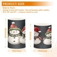 thumbnail image 6 of Yayeee Flameless Candles with Remote Flickering Battery Operated Multi Color Changing, Red Snowmen, 6 of 7