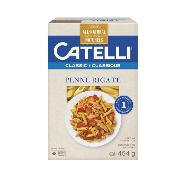 Penne rigate Catelli Classique entièrement naturelles