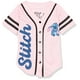 thumbnail image 1 of Camiseta de béisbol Lilo & Stitch de Disney para niñas, color rosa claro, 1 of 1