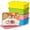 Bright Colors 2, variant on Silicone Bento Box Classic Colors 2 Reusable Rectangle Lunch Container