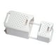 thumbnail image 4 of Cesta de lavandería plegable portátil, organizador de ropa, cesta para el hogar, hotel, combinación de oro rosa, 4 of 12
