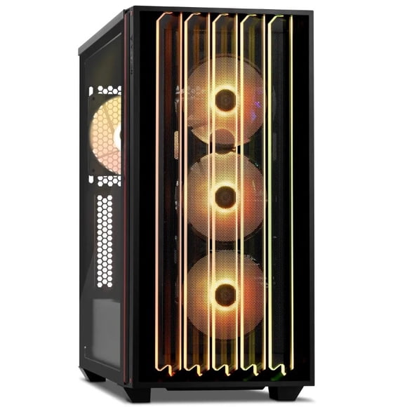 PC gamer Yeyian YPA-MS5500B-96XP1M AMD Ryzen 5 5500, AMD RX9060 8GB, 16GB DDR4 3200 MHz, 1TB NVMe, AMD B550, 650w 80+ Gold, WIFI, BT