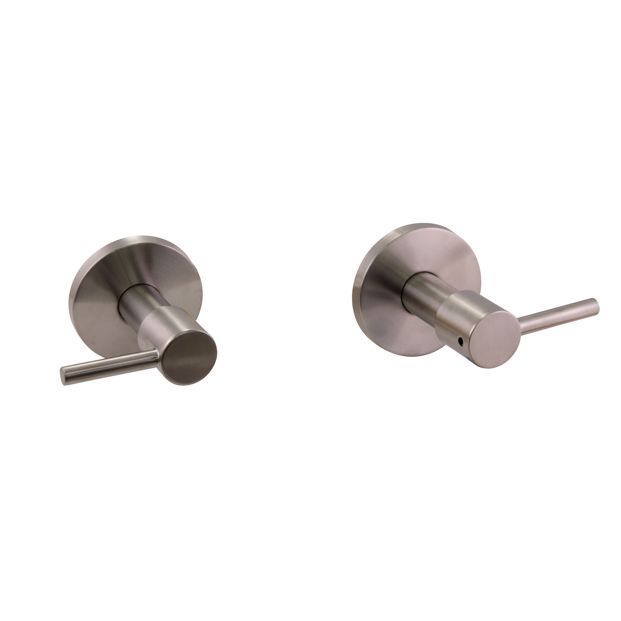 Design House Eastport II Satin Nickel Wall Mount Zinc 2 Handle Tub and Shower Faucet