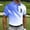 Blue, variant on White T Shirts for Men Short Sleeve Green Golf Collared Tops Refreshing Polka Dot Polos Mens T-Shirts