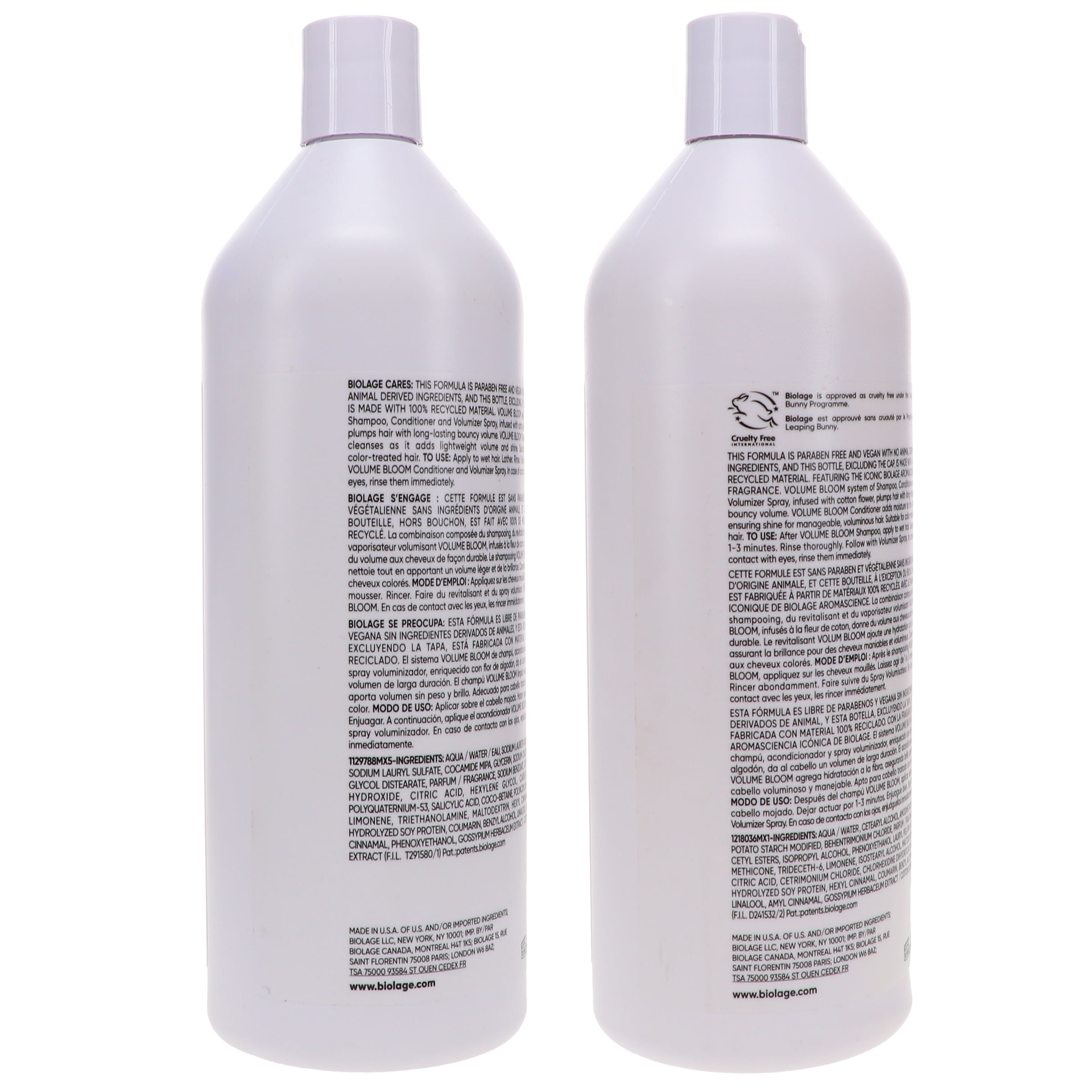 Biolage Volumebloom Shampoo 33.8 oz & Conditioner 33.8 oz Combo Pack