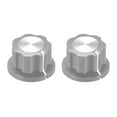 thumbnail image 1 of Uxcell 6.4mm Eje de agujero Potenciómetro Control de volumen perillas de efecto Pedal perillas Gris 2 pcs, 1 of 3
