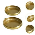 thumbnail image 6 of Esquirla Fruit Tray Food Platter Kitchen Organizer Jewelry Storage Tray Serving Tray Snacks Plate for Snack Fruit Cookie Desserts Home Gold, 6 of 8