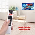 thumbnail image 1 of Kuymtek Mando a distancia de TV, reemplazo Universal para interruptor inalámbrico de televisión inteligente AOC, 1 of 8
