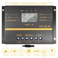 thumbnail image 2 of Controlador de carga solar de pantalla LCD inteligente de protección múltiple SOLAR80 12V / 24V 80A yeacher Controlador, 2 of 8