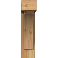 thumbnail image 2 of Ekena Millwork 6"W x 20"D x 24"H Thorton Block Rough Sawn Bracket w/ Offset Brace, Western Red Cedar, 2 of 25