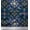 Oxford Blue, variant on Soimoi Crepe Silk Fabric Floral & Paisley Kaleidoscope Fabric Prints by Yard 42 Inch Wide
