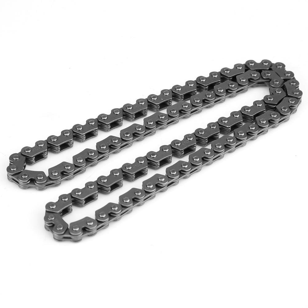 Qiilu 90 Links Timing Chain for GY6 125cc 150cc Engine Scooters Mopeds ATV Go Kart Timing Chain for GY6 Engine Timing Chain for GY6 Walmart