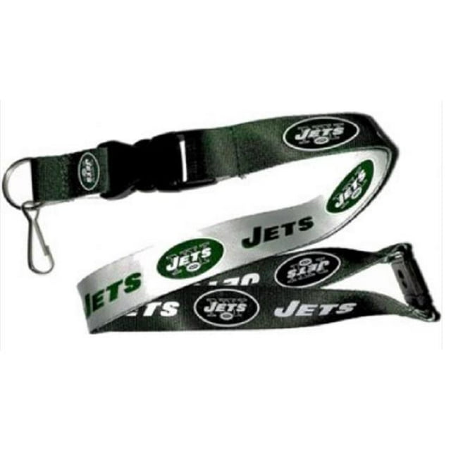 6326489969 NFL New York Jets Lanière Réversible, Vert & Blanc