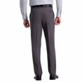 thumbnail image 2 of Haggar Men's Comfort Performance Stretch Straight Fit Pants with Super Flex Waistband (Dark Grey, 36X30), 2 of 3