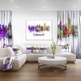 thumbnail image 3 of Design Art Cincinnati Skyline Canvas Print, 3 of 3