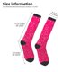 thumbnail image 2 of Fotbe Rose Red Glitter Calcetas Divertidas Estampadas para Hombre y Mujer, Calcetas de Algodón hasta la Rodilla para Caminar, Correr, Enfermería y Embarazo, 2 of 6