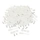 thumbnail image 5 of Kit de reparación de cremalleras de 200 piezas, versátil, con deslizadores y tiradores desmontables. Piezas de repuesto. Blanco, 5 of 9