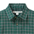 thumbnail image 3 of Hope & Henry Boys' Long Sleeve Convertible Double Weave Button Down Shirt, 3 of 3