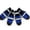 Blue, variant on GASTROPOD 4Pcs Dog Shoes Non-Slip Sole Dog Boots & Paw Protectors Comfortable Dog Boots for Winter Soft Dog Rain Boots 10x5.5x5cm,Blue