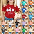 thumbnail image 3 of Easter Clothes for Kids Retro Breathable Brown Eggs-Track Summer Easter Tshirt 2026 Kids Happy Easter Crew Neck Short Sleeve Tee Tops, 3 of 5